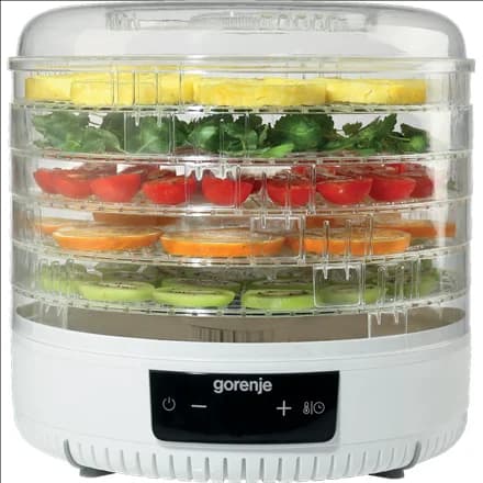 Gorenje   Food Dryer   FDK500GCW   Power 380 W   Number of trays 5   Integrated timer   White - Image 8