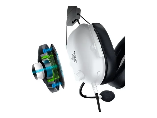 Razer Gaming Headset BlackShark V2 X (Xbox Licensed) Wired Over-Ear Microphone White Noise canceling - Image 11