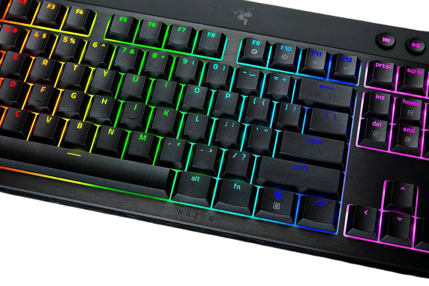 Razer   BlackWidow V4 Low-profile HyperSpeed   Gaming Keyboard   Wireless   US   2.4GHz, Bluetooth, USB-C   Yellow Linear - Image 2