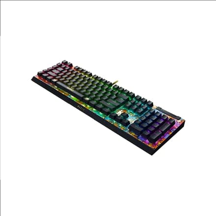 Razer   BlackWidow V4 X   Mechanical Gaming Keyboard   Wired   US   Chroma RGB   Pokémon Edition   Green Mechanical Switches - Image 4
