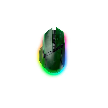 Razer Basilisk V3 Pro 35K Gaming Mouse Wireless/Wired Phantom Green Edition - Image 2