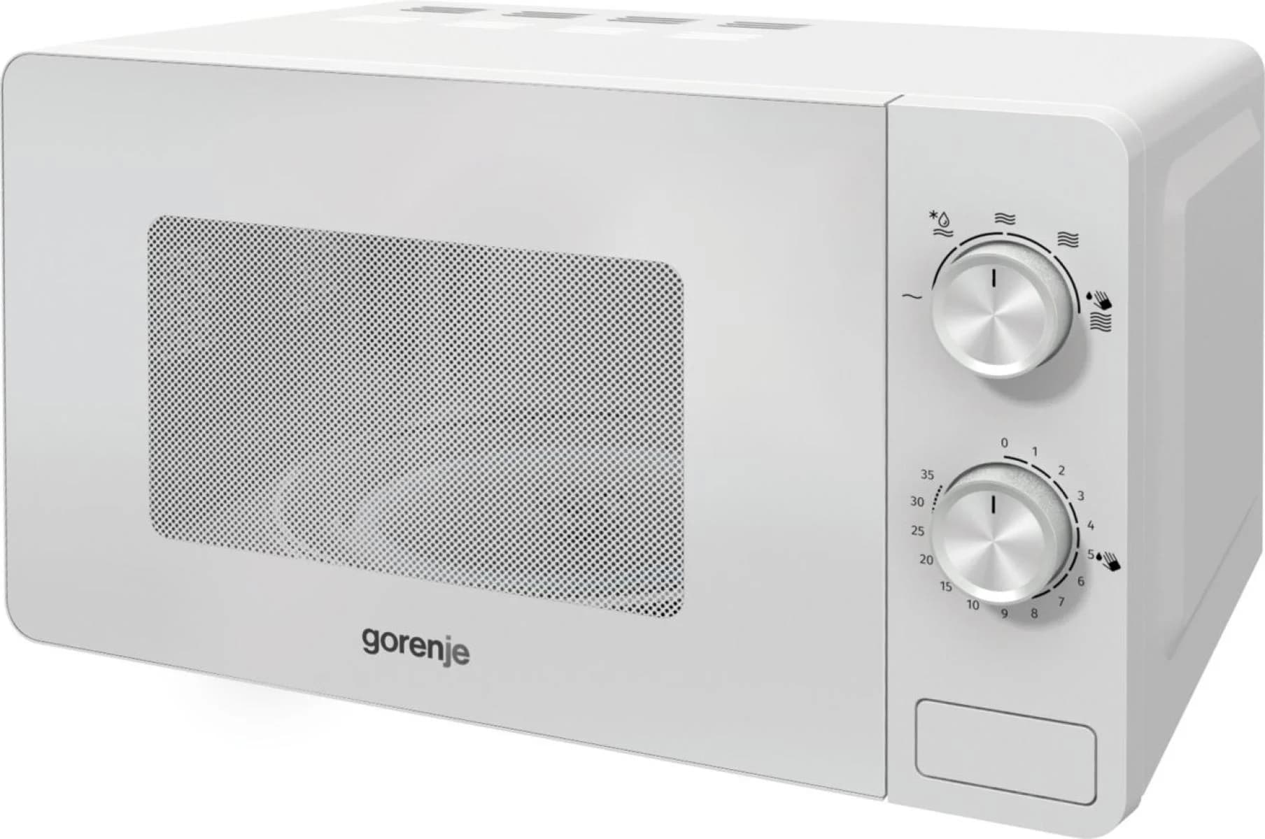 Gorenje Microwave Oven   MO20E1W2   Free standing   20 L   800 W   White - Image 1