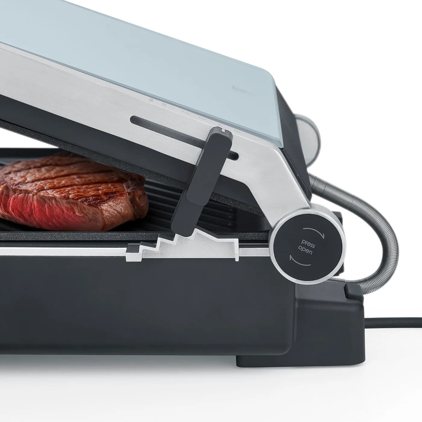 Caso Double Contact Grill   SteakChef   Contact grill   2000 W   Stainless Steel - Image 5