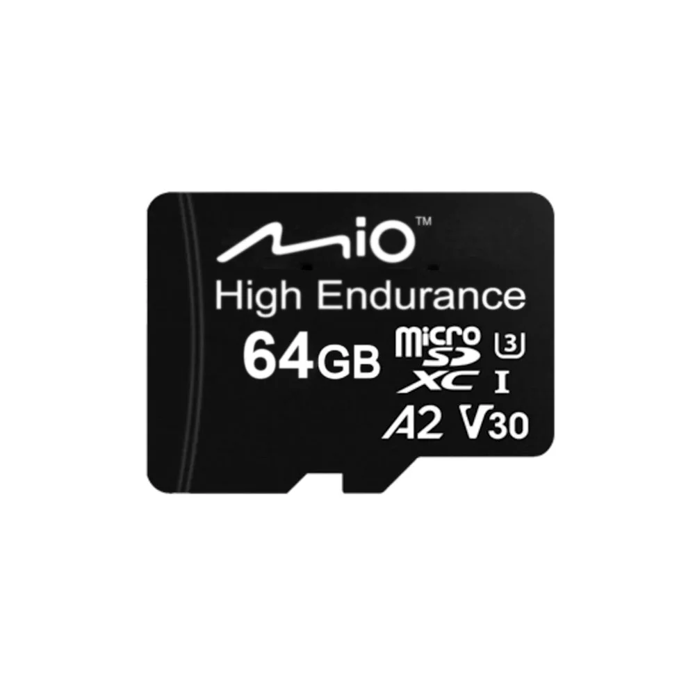 Mio High Endurance   64 GB   MicroSD   Flash memory class UHS-I - Image 1