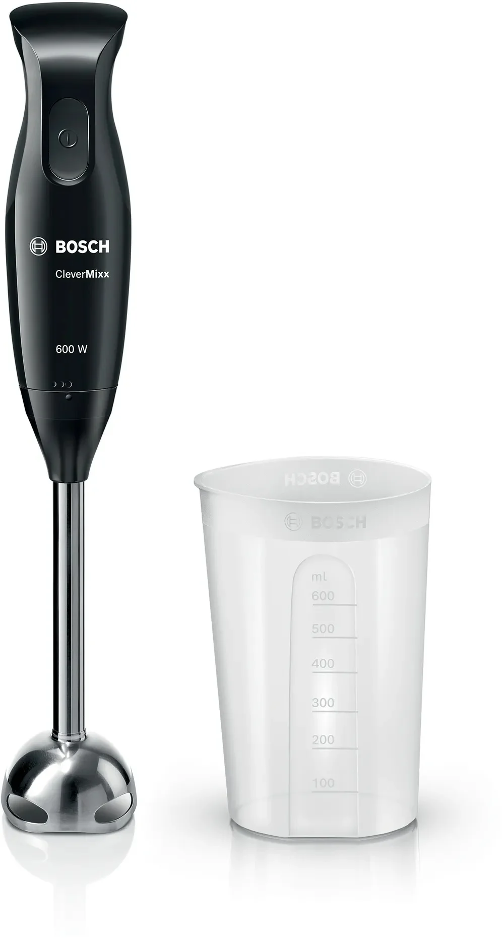 Bosch   Hand Blender   MSM2610B CleverMixx   Hand Blender   600 W   Number of speeds 1   Black/Grey - Image 1