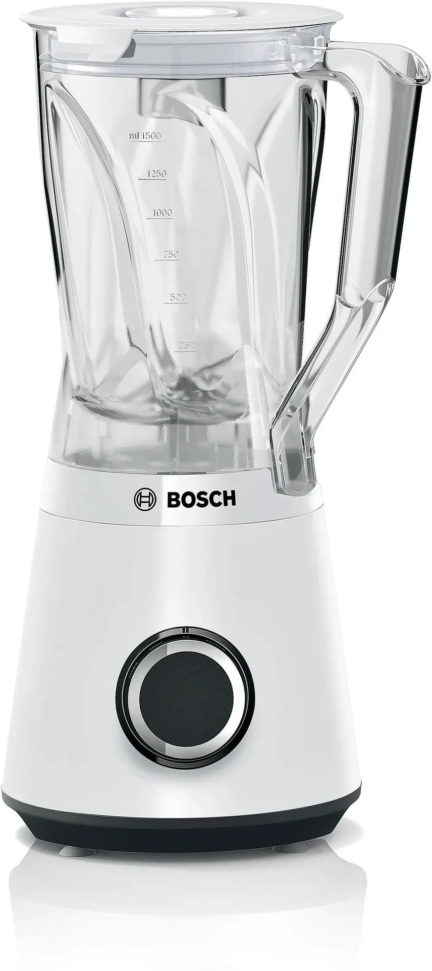 Bosch Blender   MMB6141W VitaPower Series 4   Tabletop   1200 W   Jar material Tritan   Jar capacity 1.5 L   White - Image 1