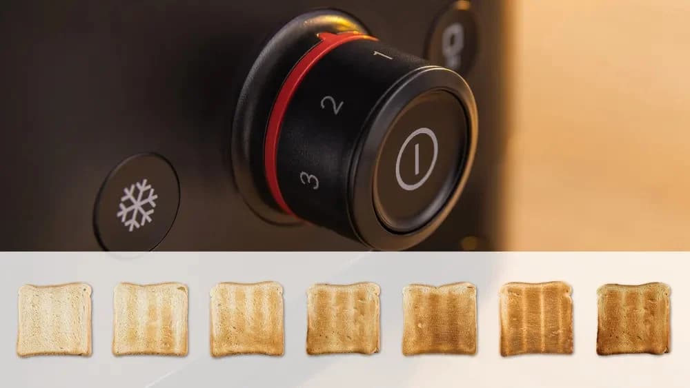 Bosch Compact Toaster   TAT3M123 MyMoment   Power 950 W   Number of slots 2   Housing material Plastic   Black - Image 6