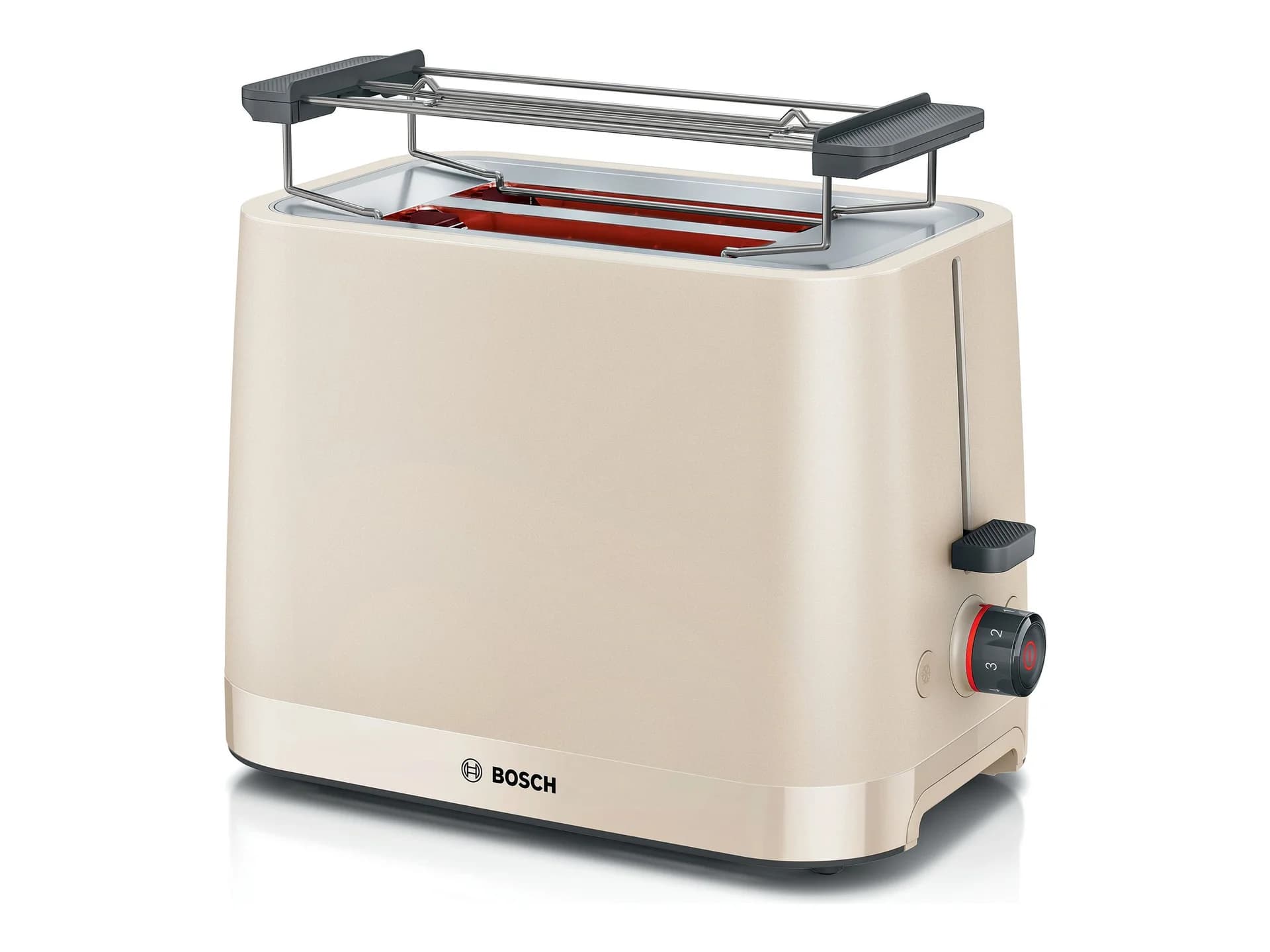 Bosch Compact Toaster   TAT3M124 MyMoment   Number of slots 2   Housing material Plastic   Red - Image 2