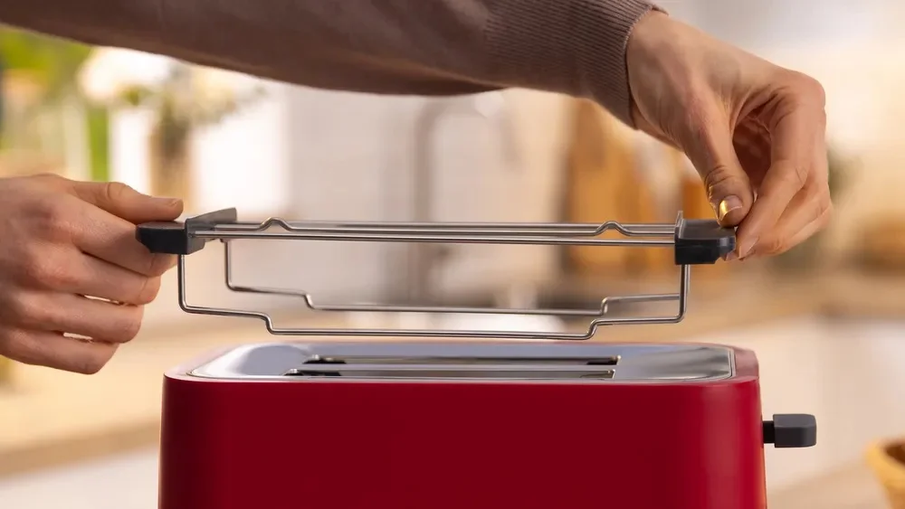 Bosch Compact Toaster   TAT3M124 MyMoment   Number of slots 2   Housing material Plastic   Red - Image 7
