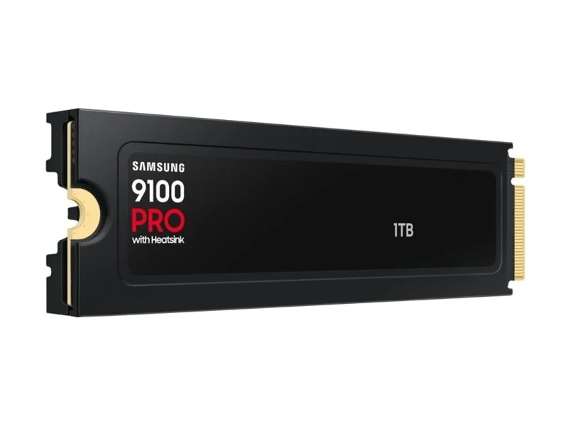Samsung 9100 PRO With Heatsink   1000 GB   SSD form factor M.2 2280   Solid-state drive interface PCIe 5.0 NVMe   Read speed 14800 MB/s   Write speed 13400 MB/s - Image 12