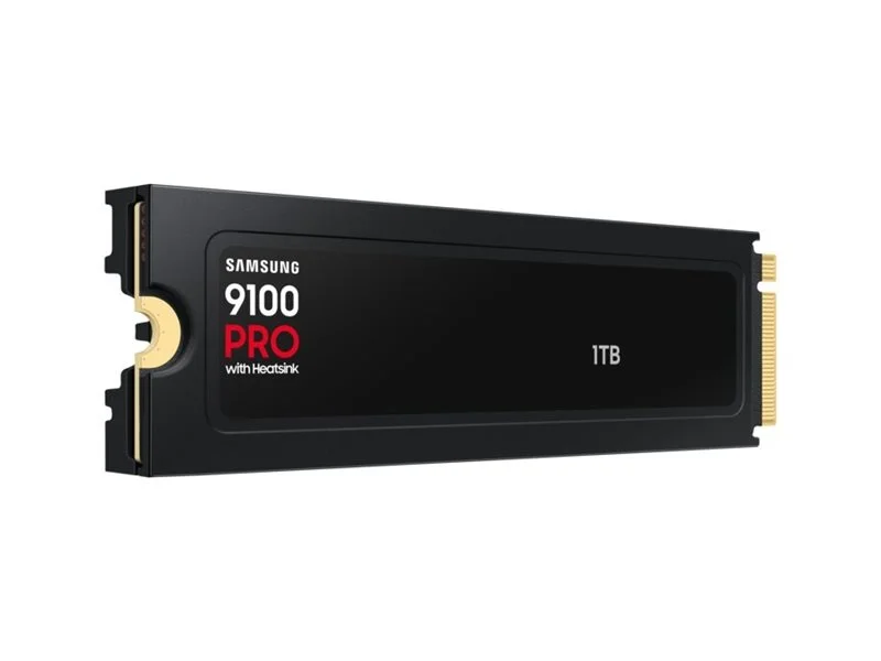 Samsung 9100 PRO With Heatsink   1000 GB   SSD form factor M.2 2280   Solid-state drive interface PCIe 5.0 NVMe   Read speed 14800 MB/s   Write speed 13400 MB/s - Image 13