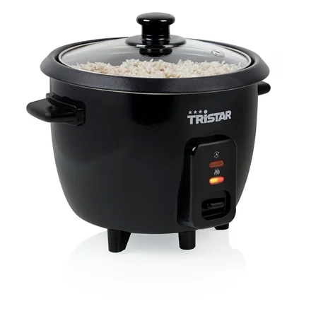 Tristar Rice cooker   RK-6141   300 W   0.6 L   Number of programs 1   Black - Image 1