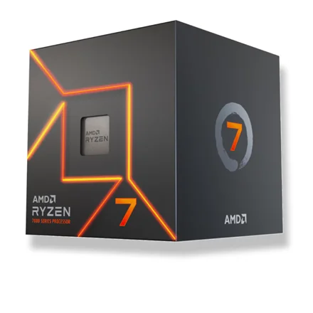 AMD Ryzen 7 7700   3.8 GHz   AM5   Processor threads 16   AMD   Processor cores 8 - Image 1