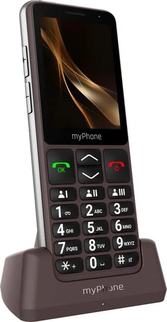 myPhone Bueno LTE Praline Collection   Brown   2.8 "   IPS   48 MB   128 MB   Single SIM   MicroSD   3G   Bluetooth   Main camera resolution 2 MP   2000 mAh - Image 3