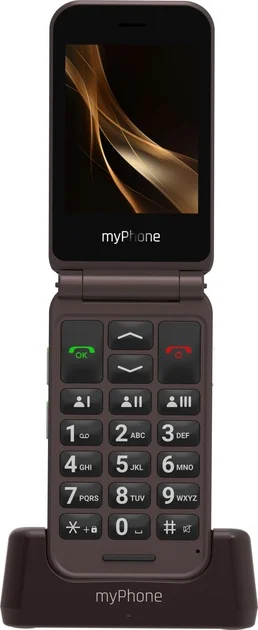 myPhone Harmony LTE Praline Collection   Brown   2.8+1.44 "   IPS   48 MB   128 MB   Single SIM   MicroSD   3G   Bluetooth   5.1   Main camera resolution 2 MP   1300 mAh - Image 5