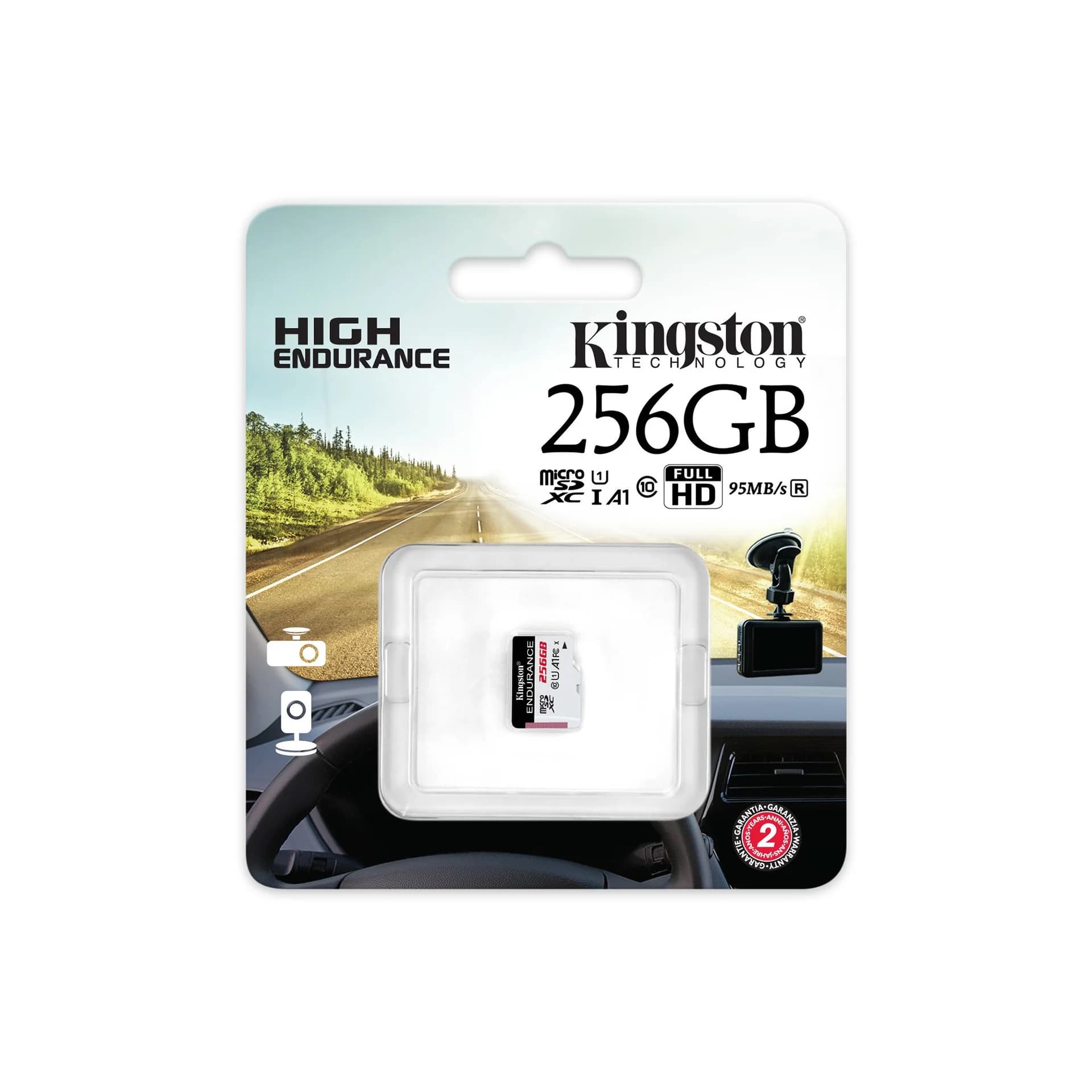 Kingston Endurance 95R   256 GB   microSDXC   Flash memory class Class 10, UHS-I - Image 4