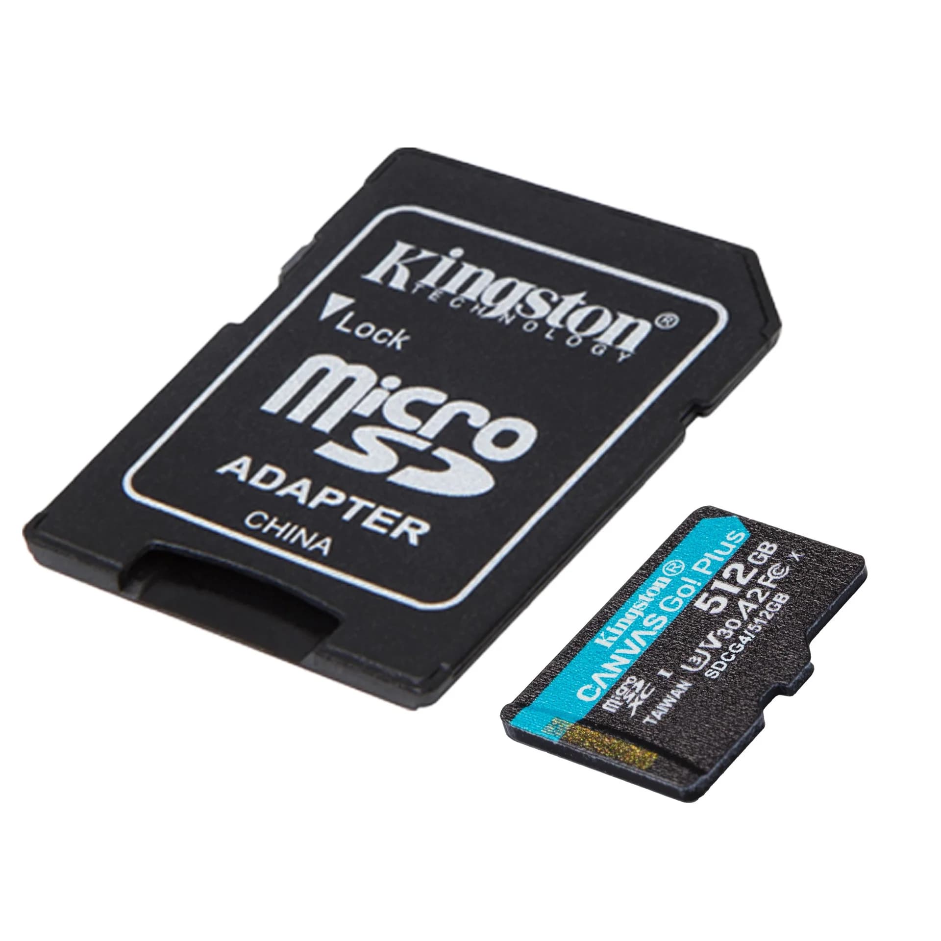 Kingston   Canvas Go! Plus   512 GB   microSD   Flash memory class Class 10, UHS-I, U3, V30, A2 - Image 3