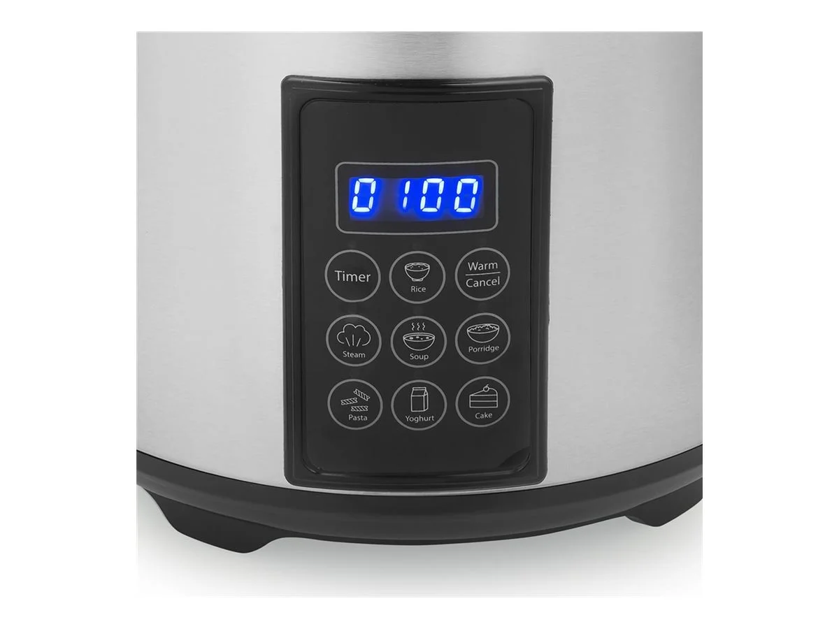 Tristar Digital Rice and Steam Cooker RK-6138 900 W 2.2 L Number of programs 7 Grey - Image 6