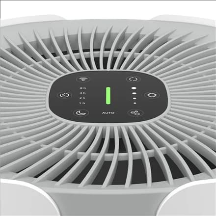 Duux Smart Air Purifier   Bright 2   22 W   Suitable for rooms up to 42 m²   White - Image 4