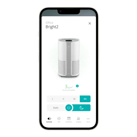 Duux Smart Air Purifier   Bright 2   22 W   Suitable for rooms up to 42 m²   White - Image 8