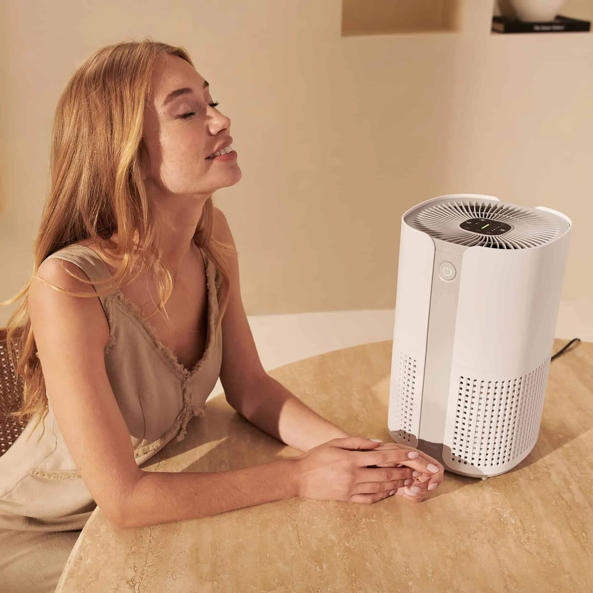 Duux Smart Air Purifier   Bright 2   22 W   Suitable for rooms up to 42 m²   White - Image 9