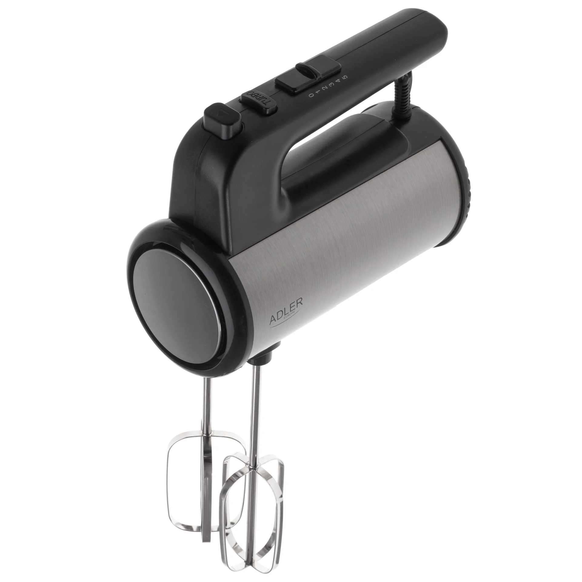 Adler Hand mixer   AD 4232   Hand Mixer   900 W   Number of speeds 5   Turbo mode   Black/Stainless Steel - Image 3