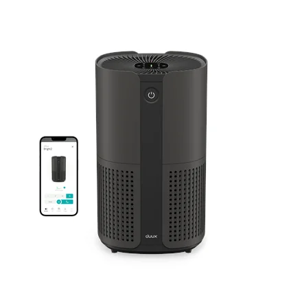 Duux Smart Air Purifier   Bright 2   4-22 W   Suitable for rooms up to 42 m²   Black - Image 1