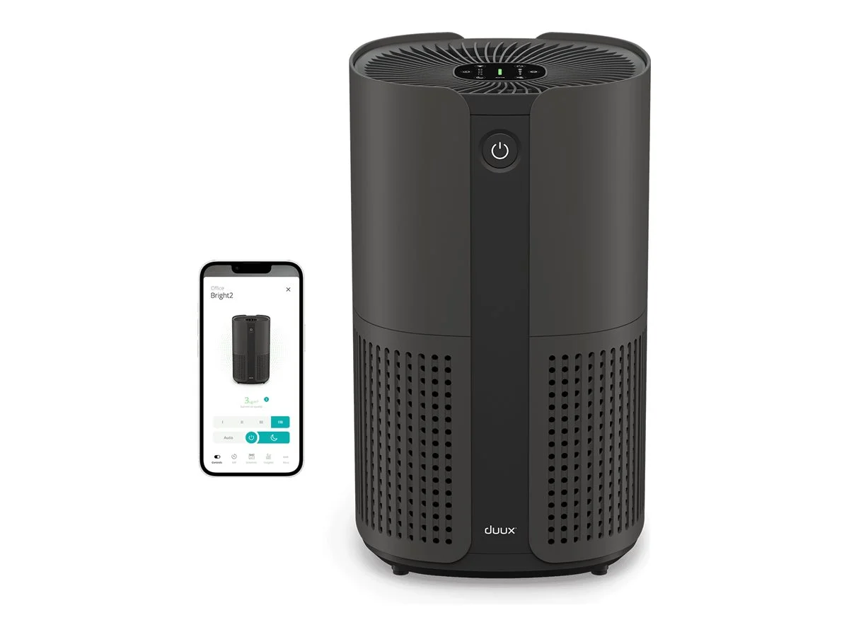 Duux Smart Air Purifier   Bright 2   4-22 W   Suitable for rooms up to 42 m²   Black - Image 2