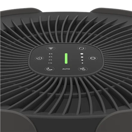 Duux Smart Air Purifier   Bright 2   4-22 W   Suitable for rooms up to 42 m²   Black - Image 4