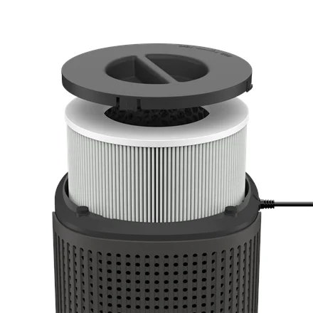 Duux Smart Air Purifier   Bright 2   4-22 W   Suitable for rooms up to 42 m²   Black - Image 5