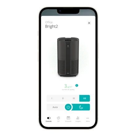 Duux Smart Air Purifier   Bright 2   4-22 W   Suitable for rooms up to 42 m²   Black - Image 8