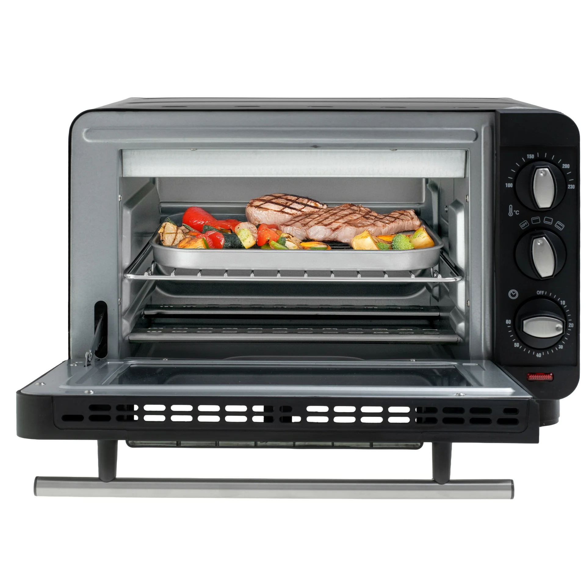Adler Electric oven   AD 6029   14 L   1200 W   Black - Image 4
