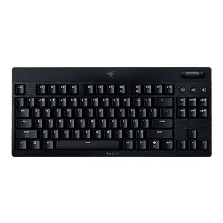 Razer   BlackWidow V4 Low-Profile Tenkeyless HyperSpeed   Keyboard   Wireless   US   Bluetooth   Black   Green Switches - Image 4