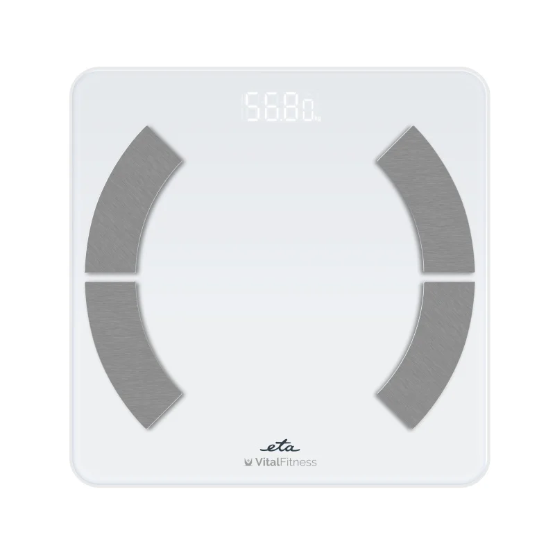 ETA Personal Scale ETA277990000 Vital Fitness Maximum weight (capacity) 180 kg Accuracy 100 g Body Mass Index (BMI) measuring White - Image 3
