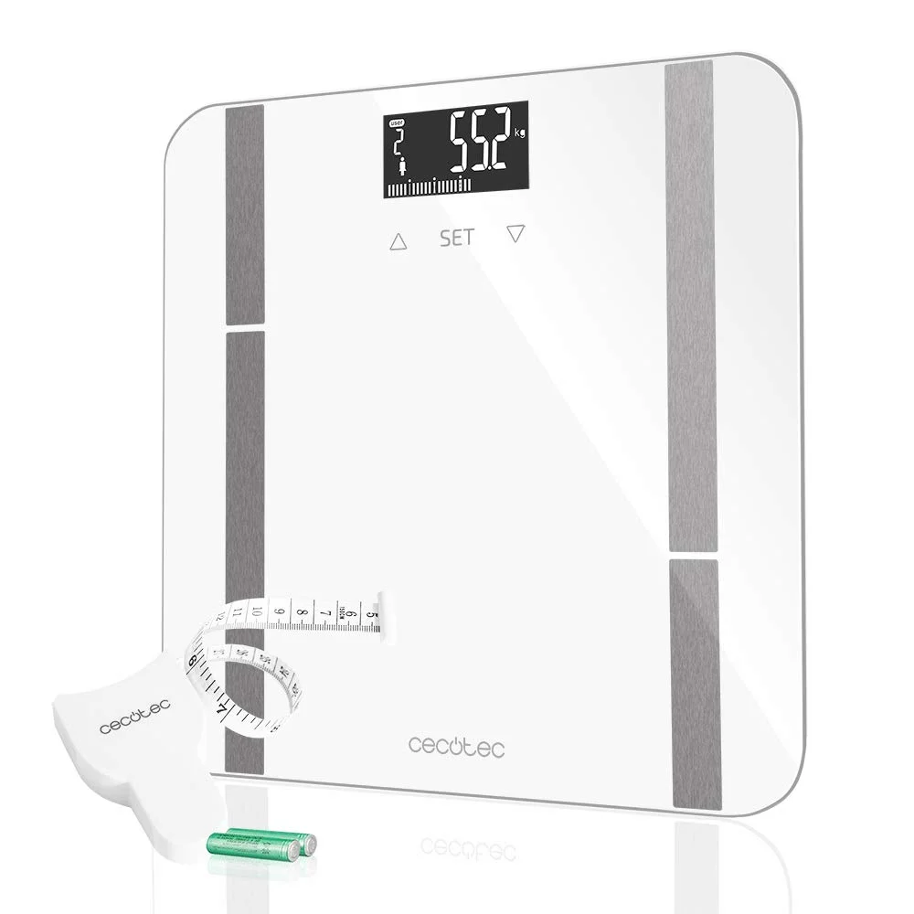 Cecotec Smart Bathroom Scale Surface Precision 9400 Full Healthy Maximum weight (capacity) 180 kg Accuracy 100 g White - Image 1