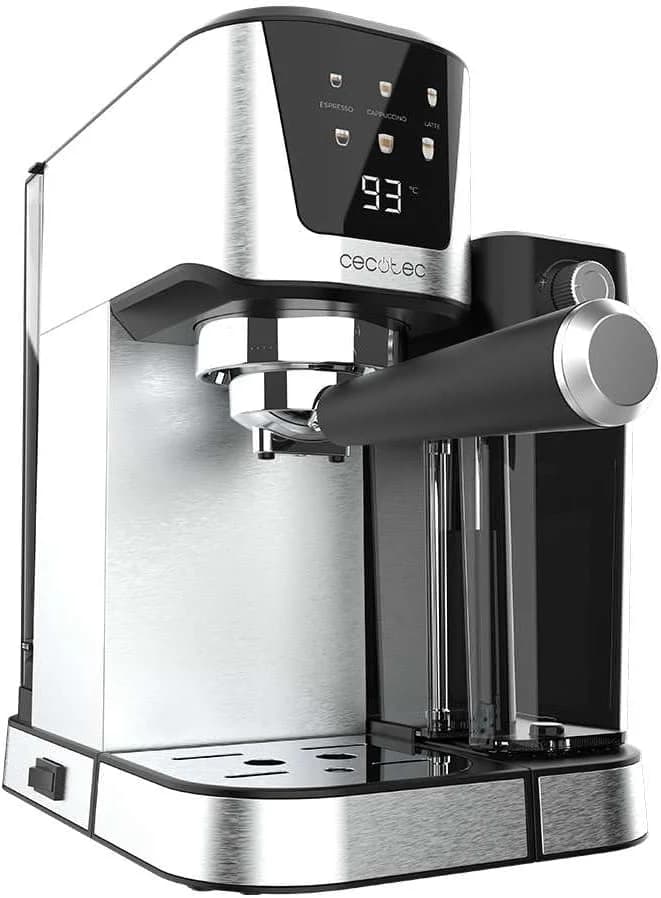 Cecotec Coffee Maker Power Espresso 20 Cream Pump pressure 20 bar Built-in milk frother Semi-automatic 1350 W - Image 3