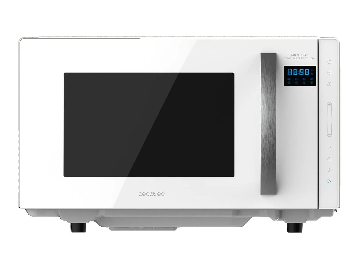 Cecotec Microwave Oven   GrandHeat 2300 Flatbed Touch White   Free standing   23 L   800 W   White - Image 2