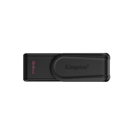 Kingston USB Flash Drive   DataTraveler Exodia S   64 GB   USB 3.2 Gen 1   Black - Image 1