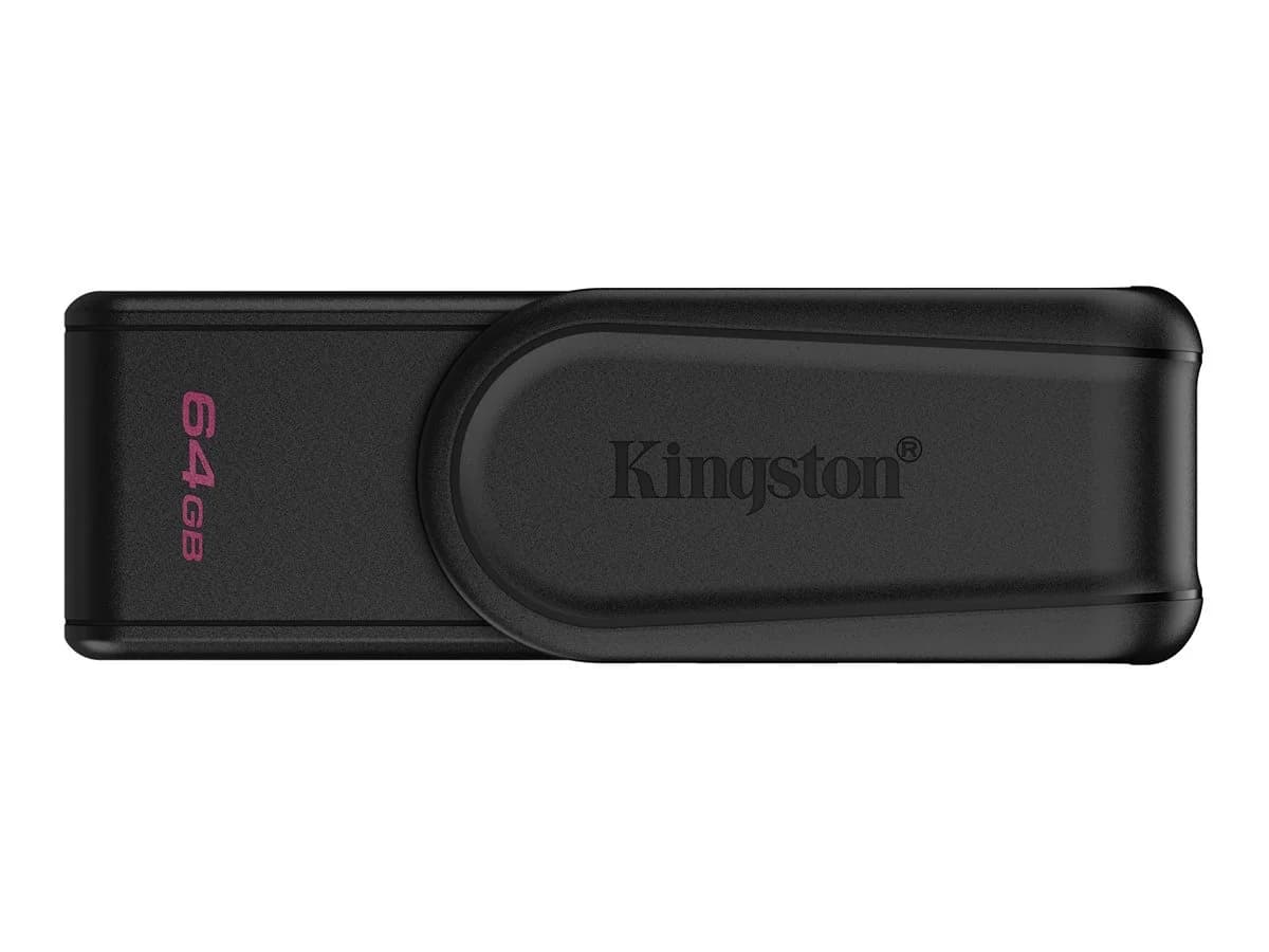 Kingston USB Flash Drive   DataTraveler Exodia S   64 GB   USB 3.2 Gen 1   Black - Image 2