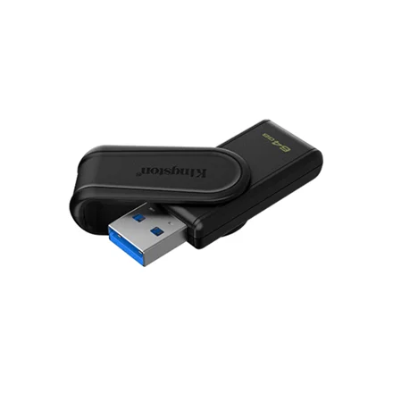 Kingston USB Flash Drive   DataTraveler Exodia S   64 GB   USB 3.2 Gen 1   Black - Image 3
