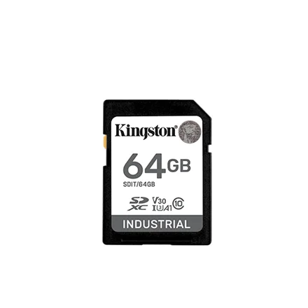 Kingston Memory Card SDIT/64GB 64 GB SD Flash memory class Class 10, UHS-I, U3, V30, A1 - Image 1