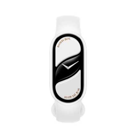 Xiaomi Smart Band 10 Ceramic Edition AMOLED Waterproof Bluetooth Pearl White - Image 1