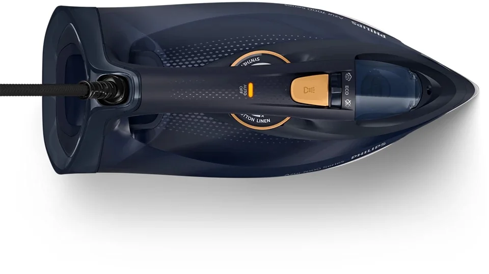 Philips DST7060/20 7000 Series Steam Iron 3000 W Water tank capacity 300 ml Continuous steam 55 g/min Steam boost performance 250 g/min Blue/Yellow - Image 2
