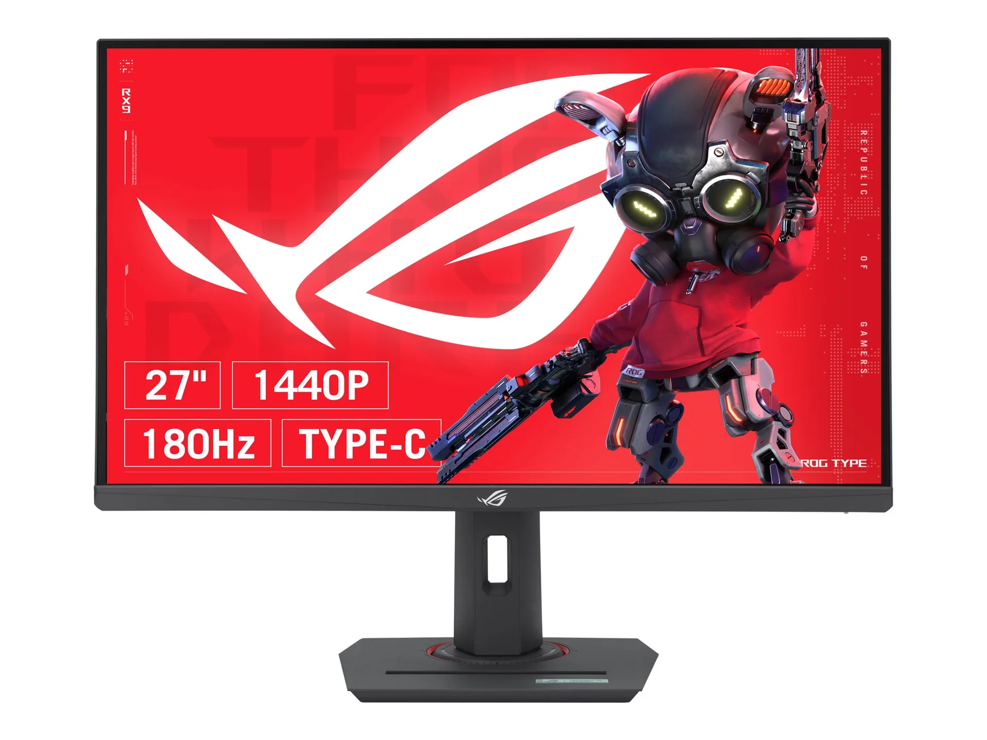 Asus XG27ACMS 27 " Fast IPS QHD 16:9 320 Hz 1 ms 2560 x 1440 pixels 350 cd/m² HDMI ports quantity 1 Black - Image 4