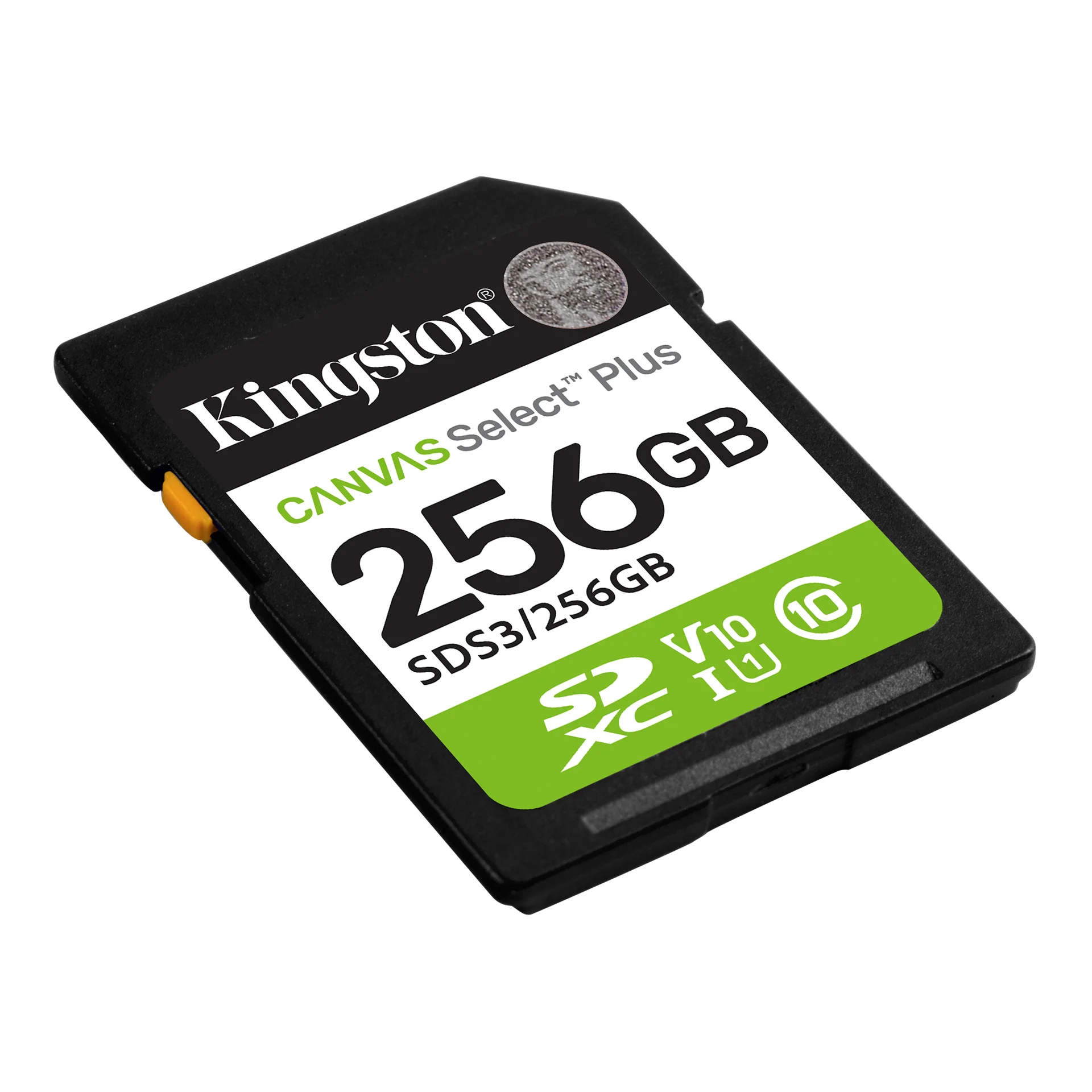 Kingston Canvas Select Plus   256 GB   SD   Flash memory class Class 10, UHS-I, U1/U3, Video Class 10/30 - Image 2