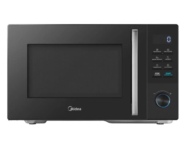 Midea Microwave oven   MMO-AG25VB(BK)   Free standing   25 L   900 W   Grill   Black - Image 1