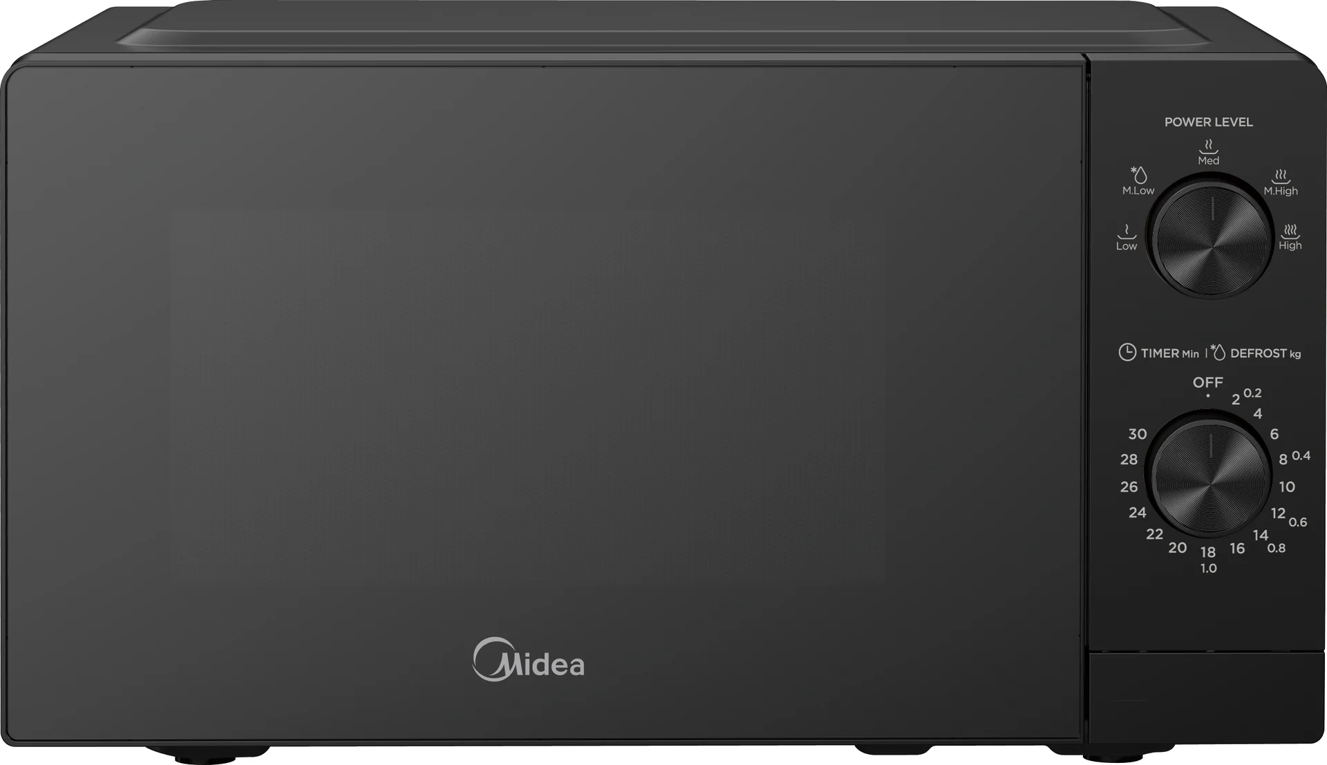 Midea Microwave oven   MMO-MMP01MZ(BK)   Free standing   20 L   700 W   Black - Image 1
