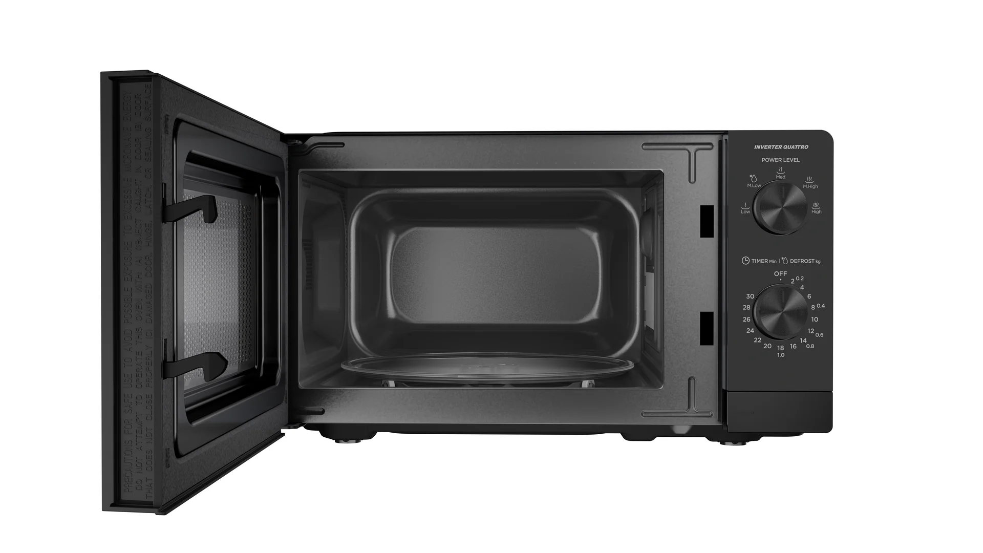Midea Microwave oven   MMO-MMP01MZ(BK)   Free standing   20 L   700 W   Black - Image 2