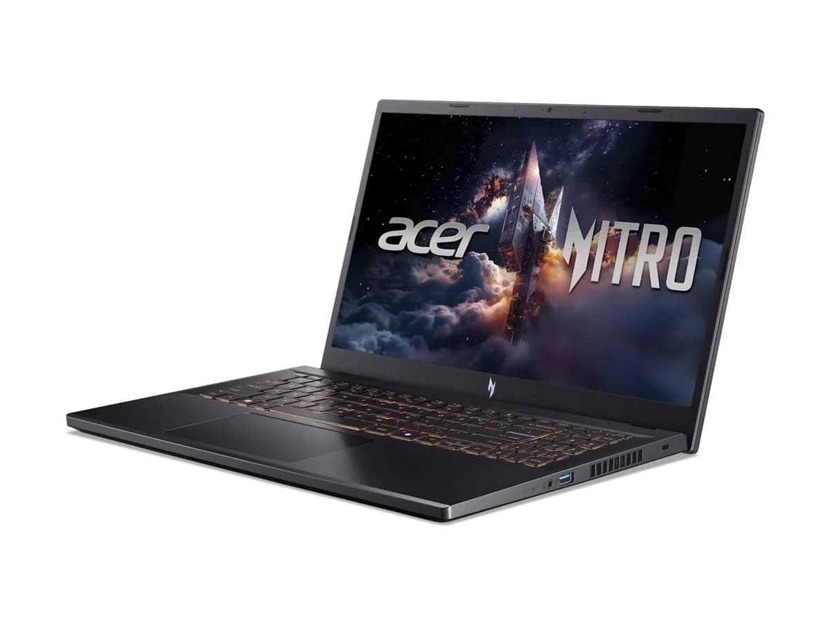 Acer   Nitro V 15 ANV15-52-592S   Obsidian Black   15.6 "   IPS   FHD   1920 x 1080 pixels   Intel Core i5   i5-13420H   16 GB   DDR4   Solid-state drive capacity 512 GB   NVIDIA GeForce RTX 5050   GDDR7   8 GB   Windows 11 Home   Bluetooth version 5.2   