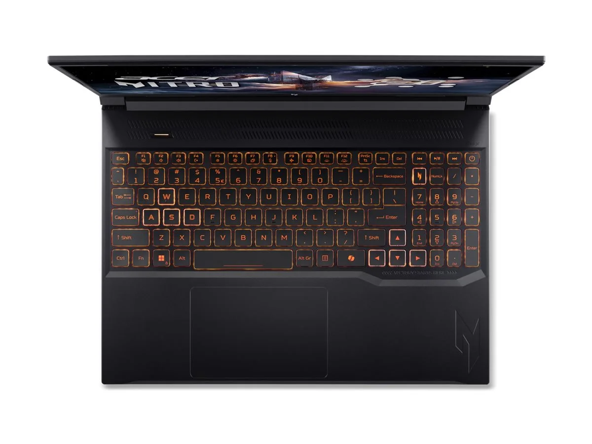 Acer   Nitro V 16 AI ANV16-42-R1PE   Shale Black   16 "   IPS   WUXGA   1920 x 1200 pixels   AMD Ryzen 5   240   16 GB   DDR5   Solid-state drive capacity 512 GB   NVIDIA GeForce RTX 5050   GDDR7   8 GB   Windows 11 Home   802.11ax   Bluetooth version 5.3